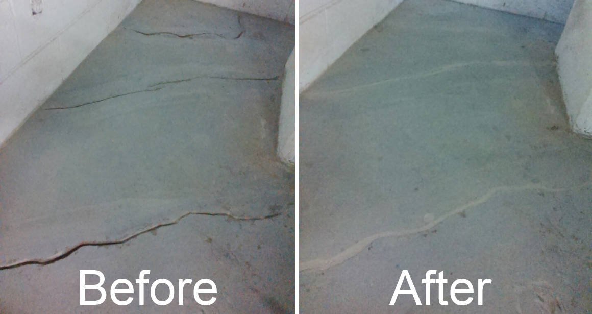 City Wide Before and after cement repair