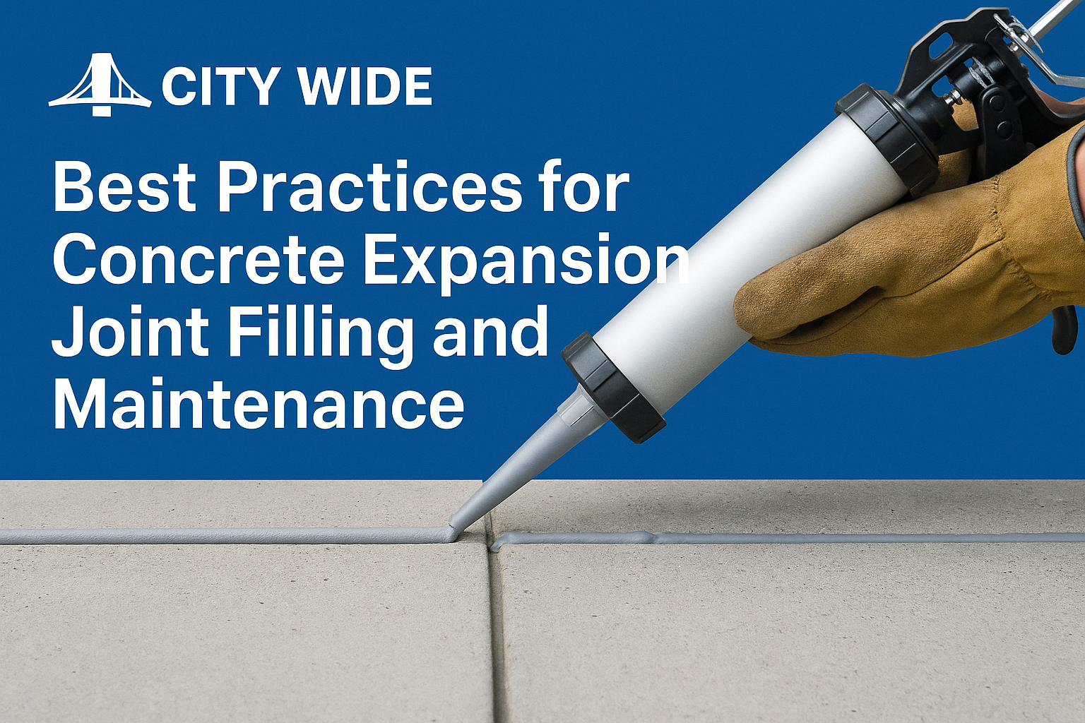 Best Practices for Concrete Expansion Joint Filling and Maintenance