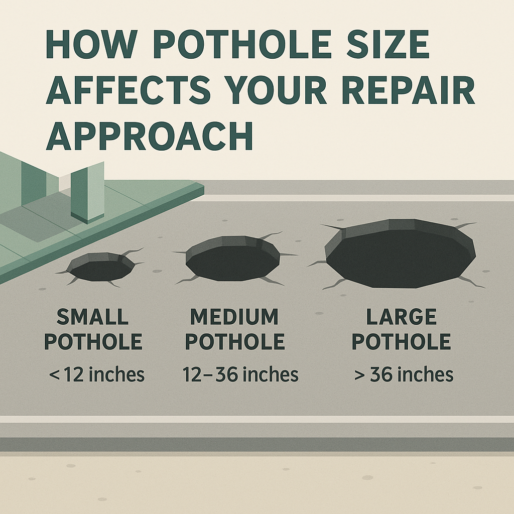 Categorizing Potholes by Size and Their Common Repair Methods pothole size Categorizing Potholes by Size and Their Common Repair Methods pothole size