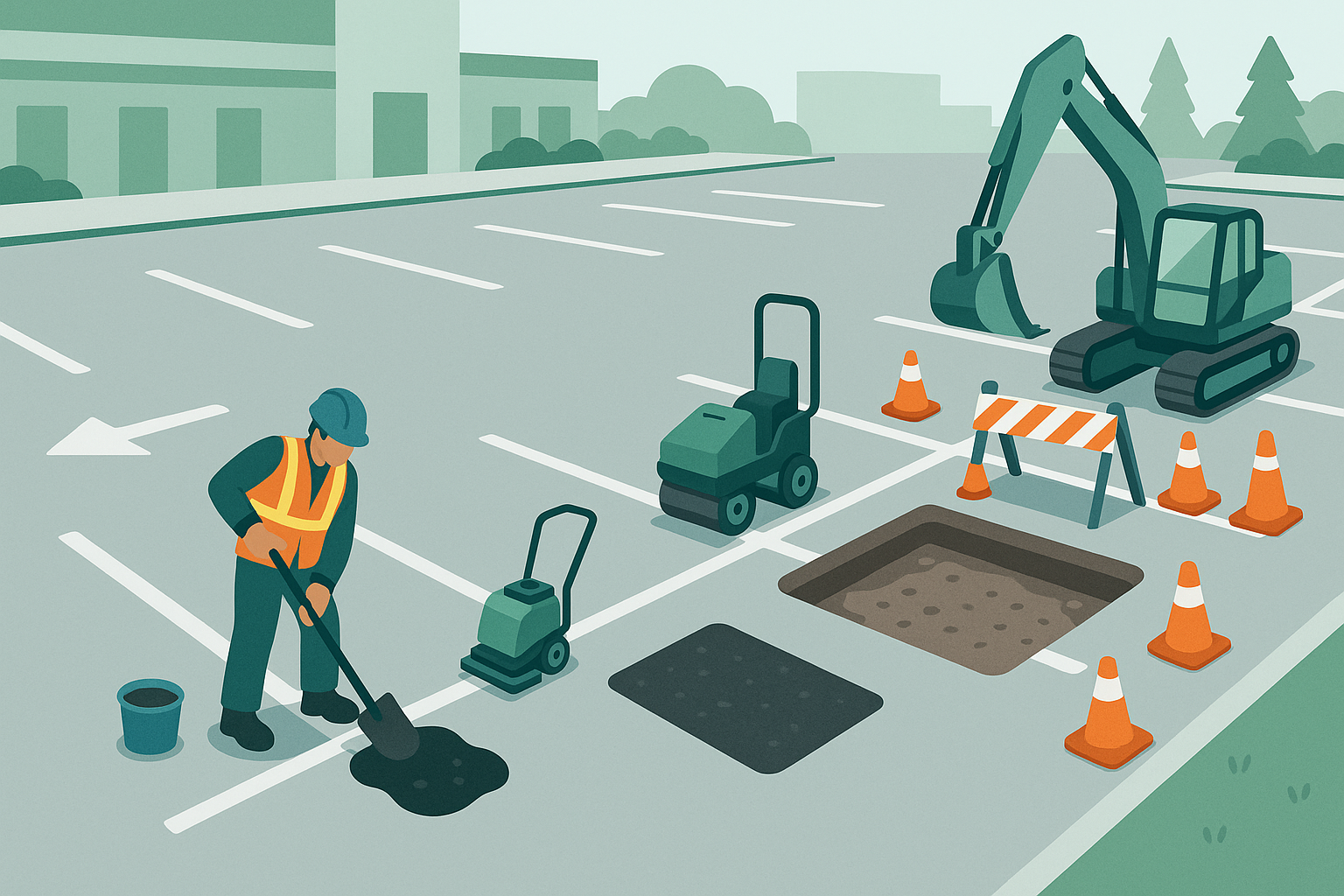 How Pothole Size Affects Your Repair Approach
