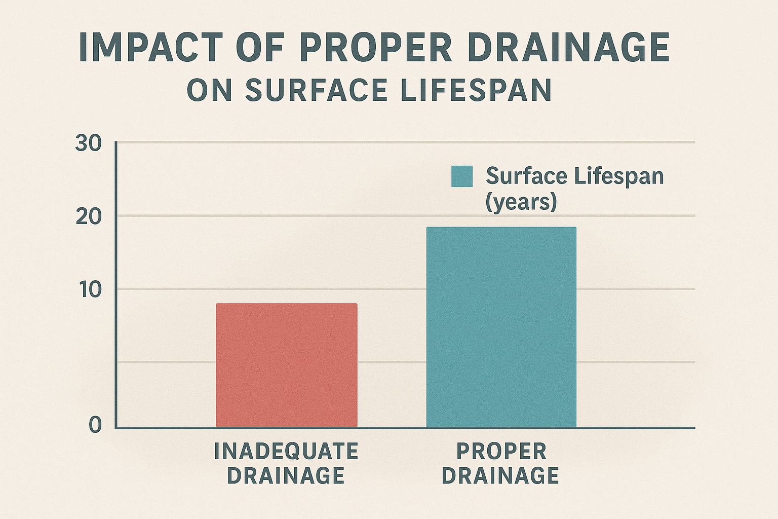 Impact of proper drainage on surface lifespan prevent potholes Impact of proper drainage on surface lifespan prevent potholes