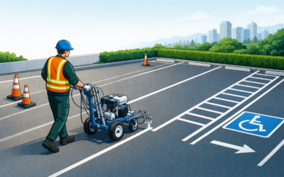 Maintenance Tips for Parking Lot Striping & Lines