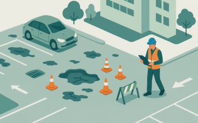 Pothole Hazards: Safety Risks in Your Parking Lot
